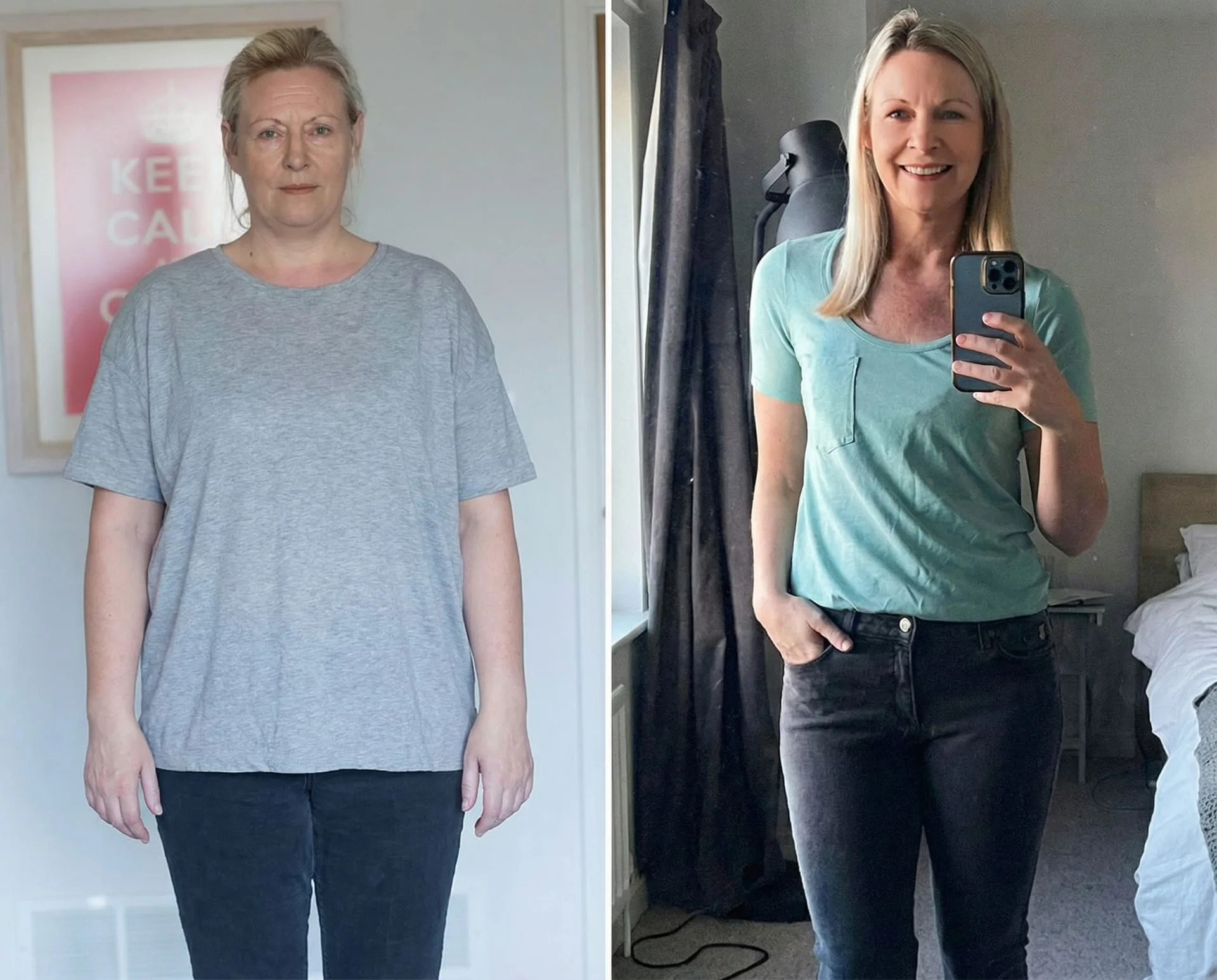 La transformation de Céline en seulement 2 semaines